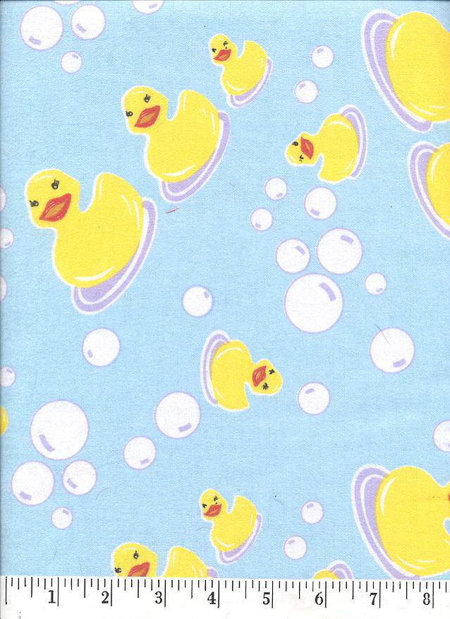 Little Rubber Ducks on a pink background.