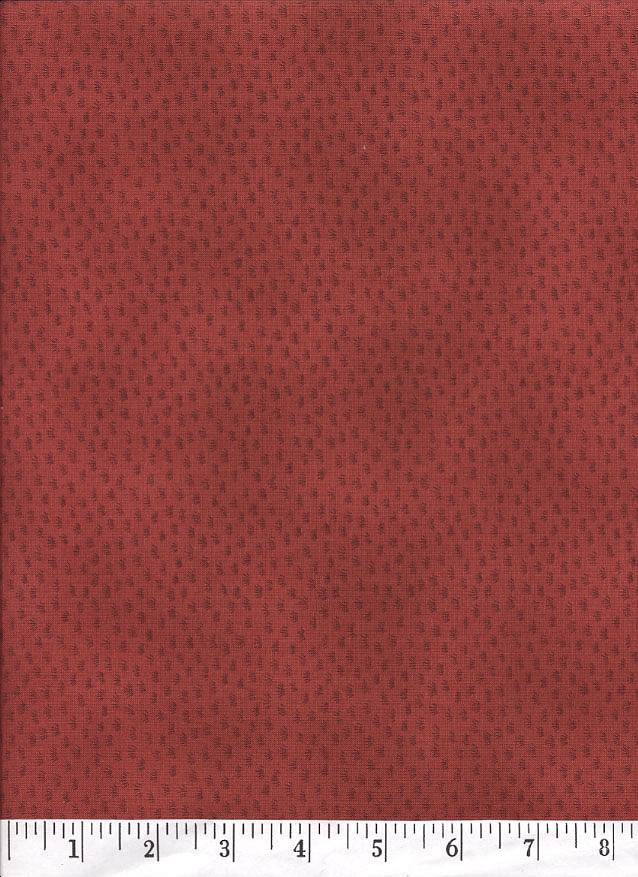 This dark red print is from Debbie Mumm's 