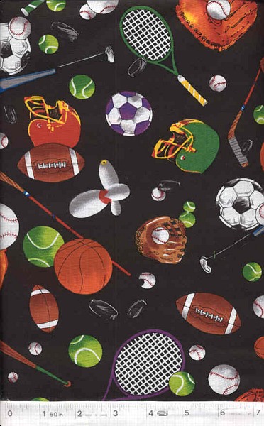 Just one look and you will not be able to miss what this fabric is all about...all sports.