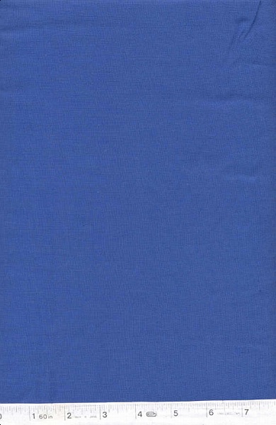 Solid cobalt blue cotton fabric.