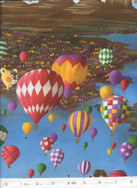 Beautiful balloons on blue sky!