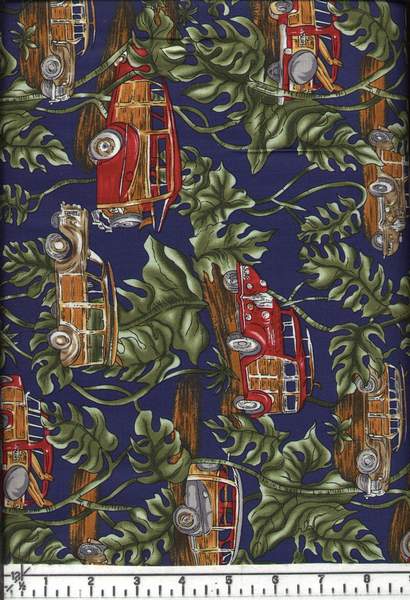 Here is a classic print for the ultimate Hawaiian shirt that's if your into old classic cars.